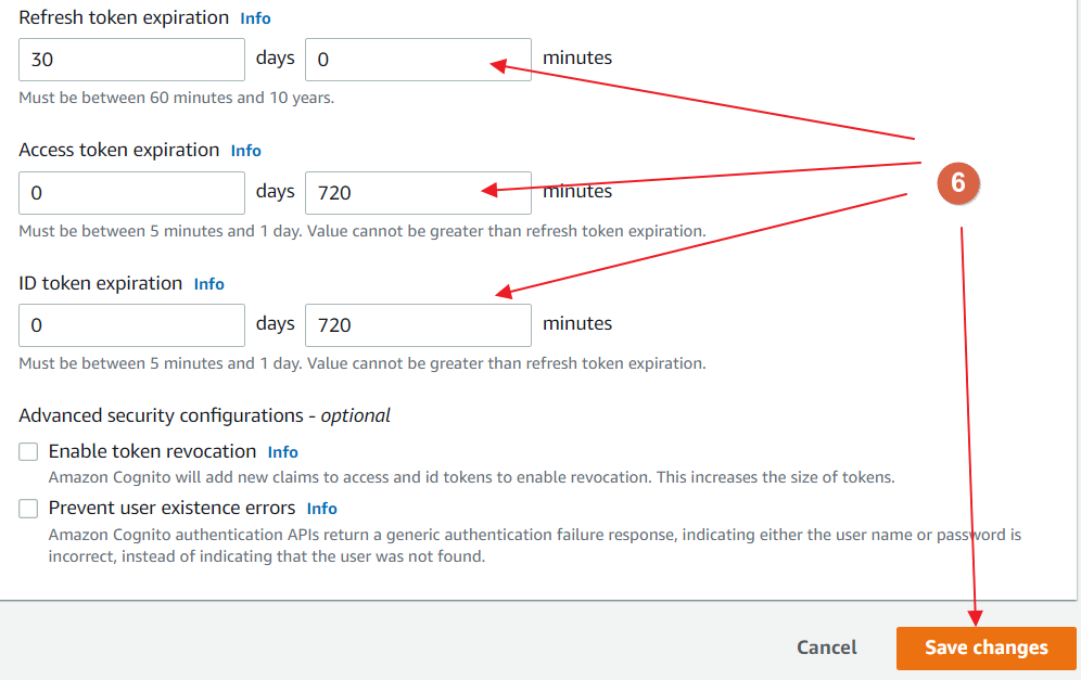 Increase Token Expiration AWS Cognito increase token expiration aws cognito 6 1