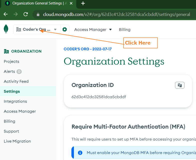 Create Cluster In MongoDB Atlas 3