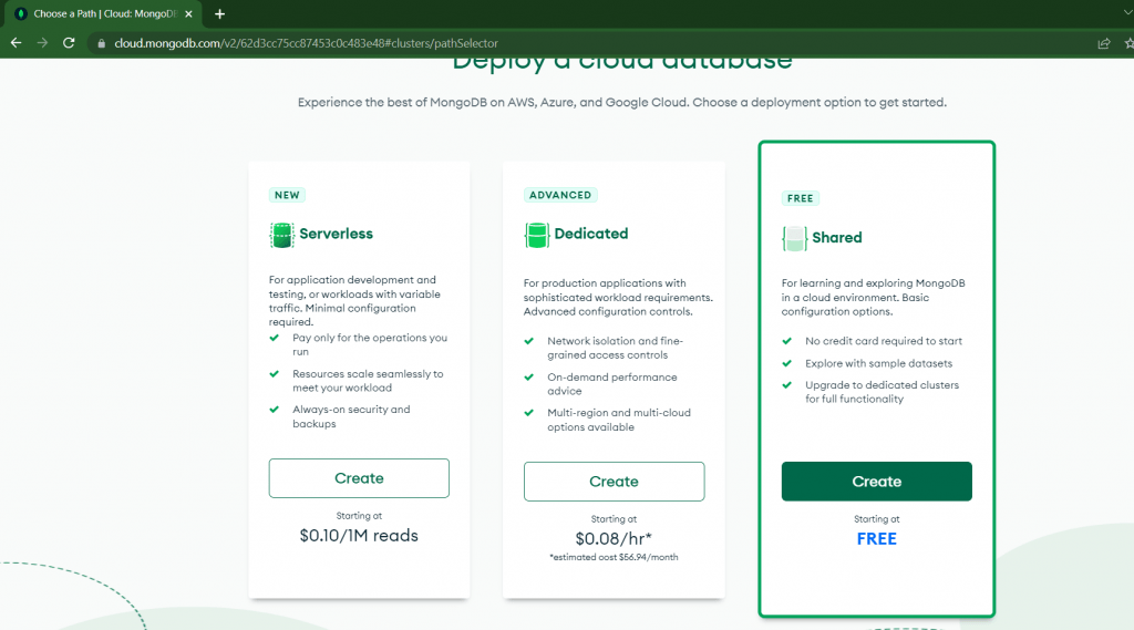 Create Cluster In MongoDB Atlas Image 13