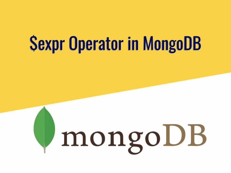 $expr expressive Operator in MongoDB