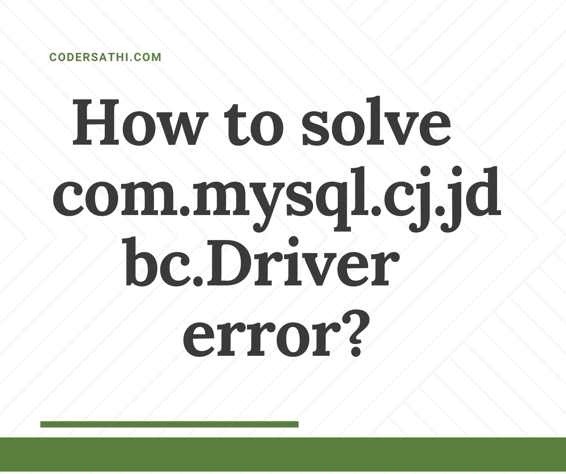 com.mysql.cj.jdbc.Driver