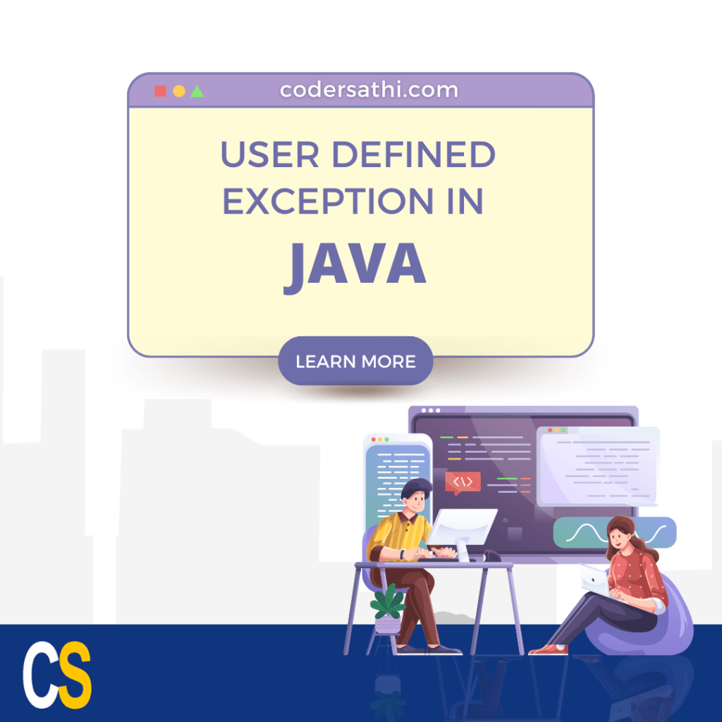 User Defined Exception in Java 1 User Defined Exception in Java