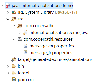 example of internationalization in java
